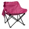 Campingstoel compact - roze - 65x52x55 cm