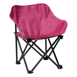 Campingstoel kids compact - roze - 50x50x40cm