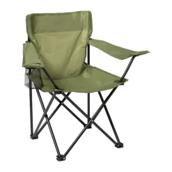 Campingstoel opvouwbaar - groen - 80x75x50 cm
