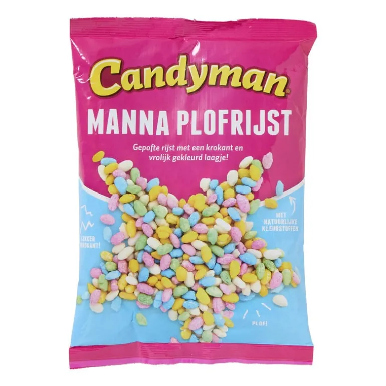 Candyman manna plofrijst - 200 gram
