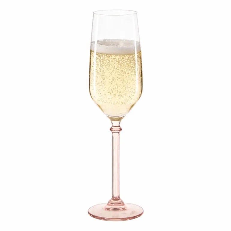 Champagneglas royal - lichtroze - 220 ml