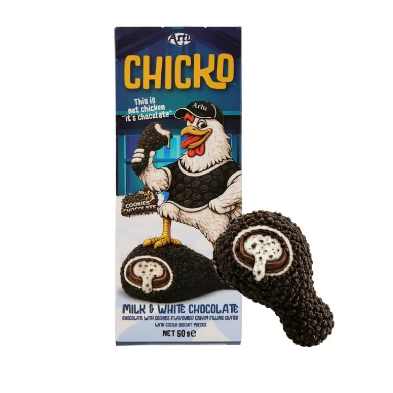 Chicko crunchy crispy chicken - cookies & cream - 50 gram