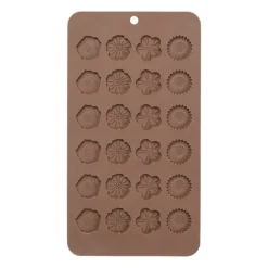 Chocolade mal siliconen - bruin