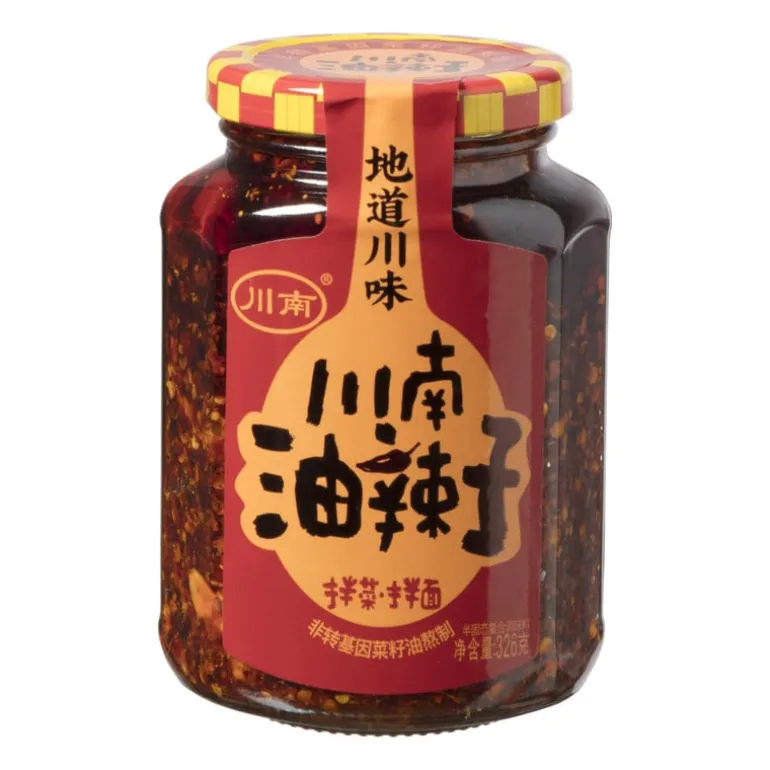 Chuannan crispy chili olie - 326 gram