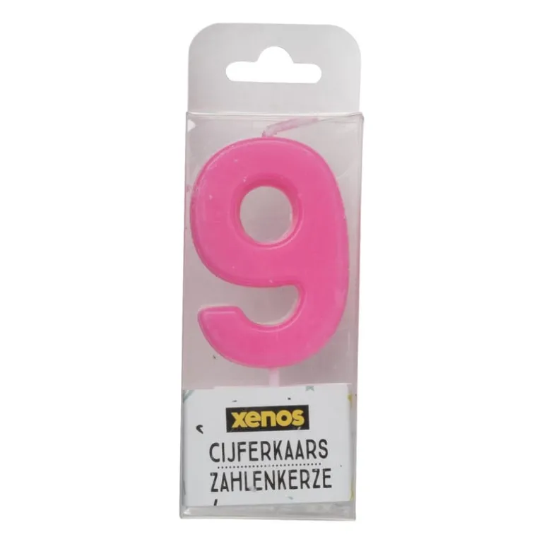 Cijferkaars - cijfer 9 - diverse varianten