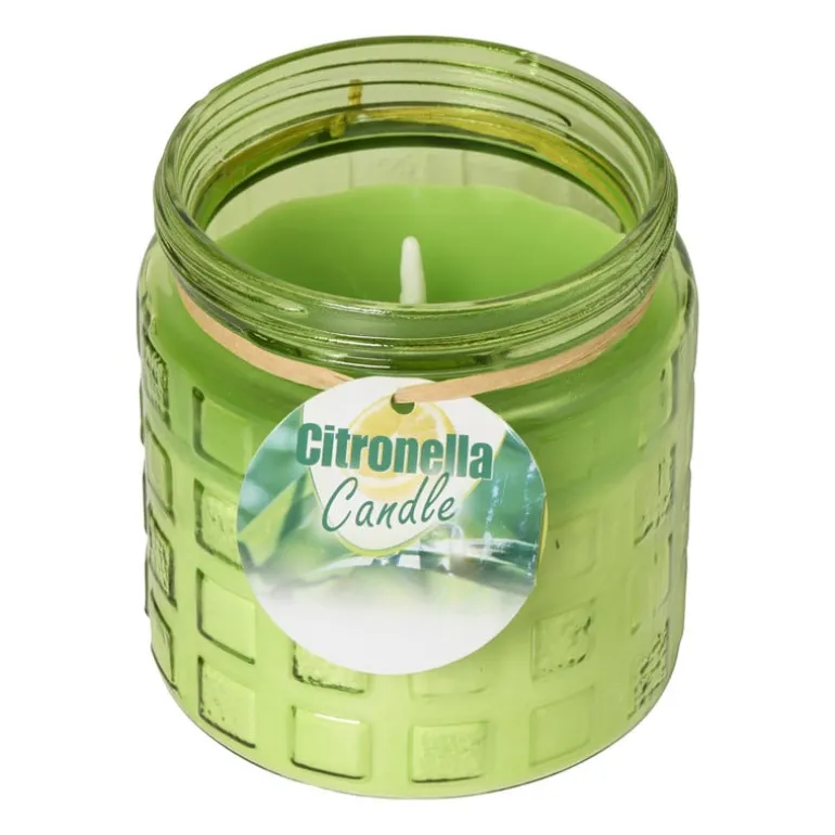 Citronella kaars - ø11.2x12 cm - diverse varianten