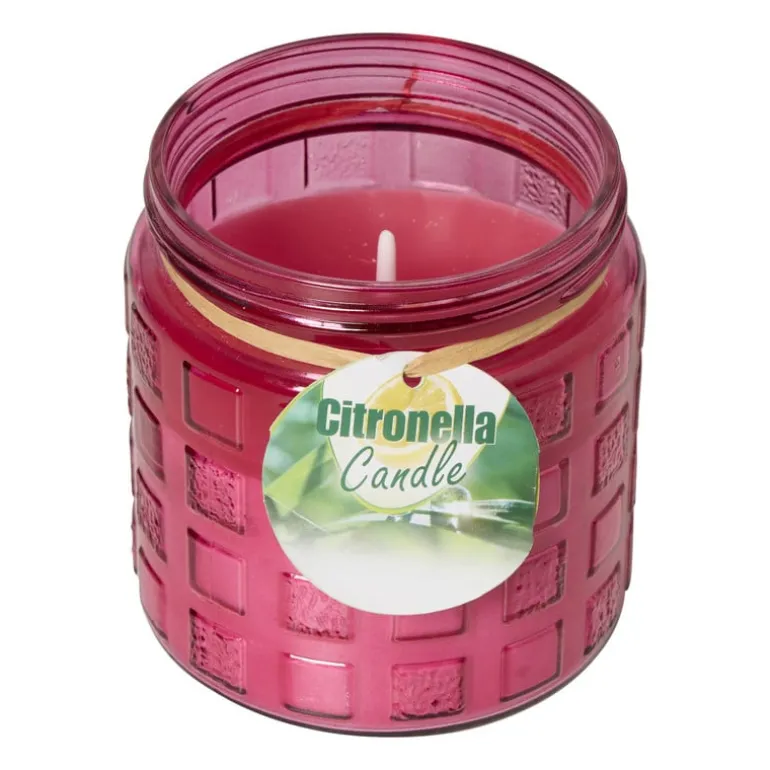 Citronella kaars - ø11.2x12 cm - diverse varianten