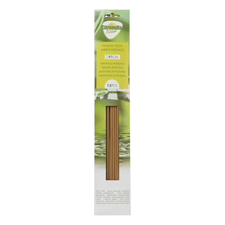 Citronella wierooksticks - set van 15
