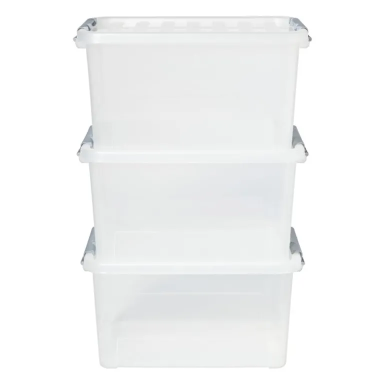 Clipbox 25 liter - 44x31x23 cm - set van 3