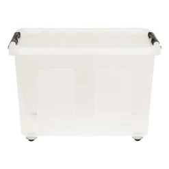 Clipbox met wieltjes - 75 liter - 57x39.5x40 cm