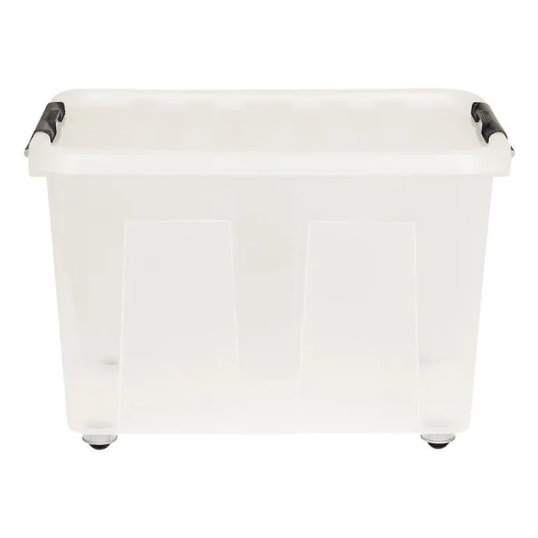 Clipbox met wieltjes - 75 liter - 57x39.5x40 cm