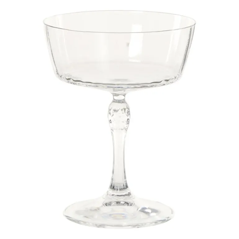 Cocktail coupeglas america - transparant - 275 ml