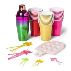 Cocktailprikkers flamingo - 24 stuks