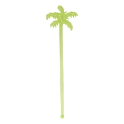 Cocktail roerstaafjes - palmboom - set van 12