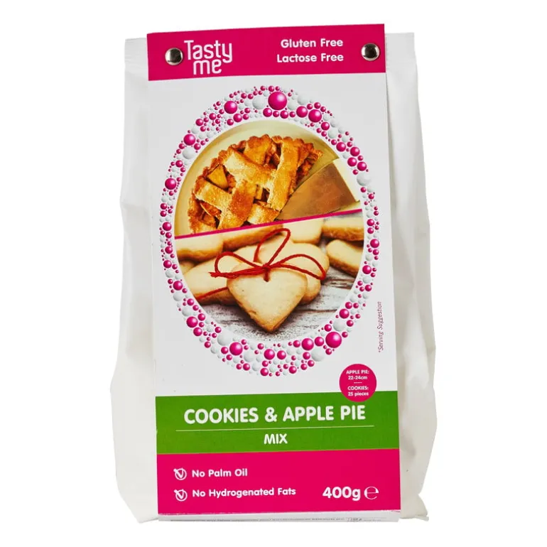 Cookies & apple pie bakmix - glutenvrij en lactose vrij - 400 gr