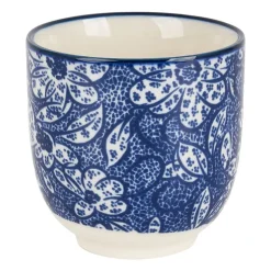 Cup blue print - botanic - 150 ml
