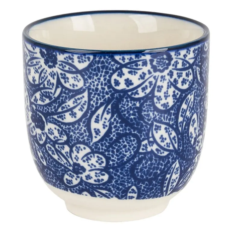 Cup blue print - botanic - 150 ml
