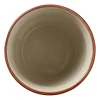 Cup luna - beige/rood - 200 ml