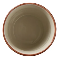 Cup luna - beige/rood - 200 ml