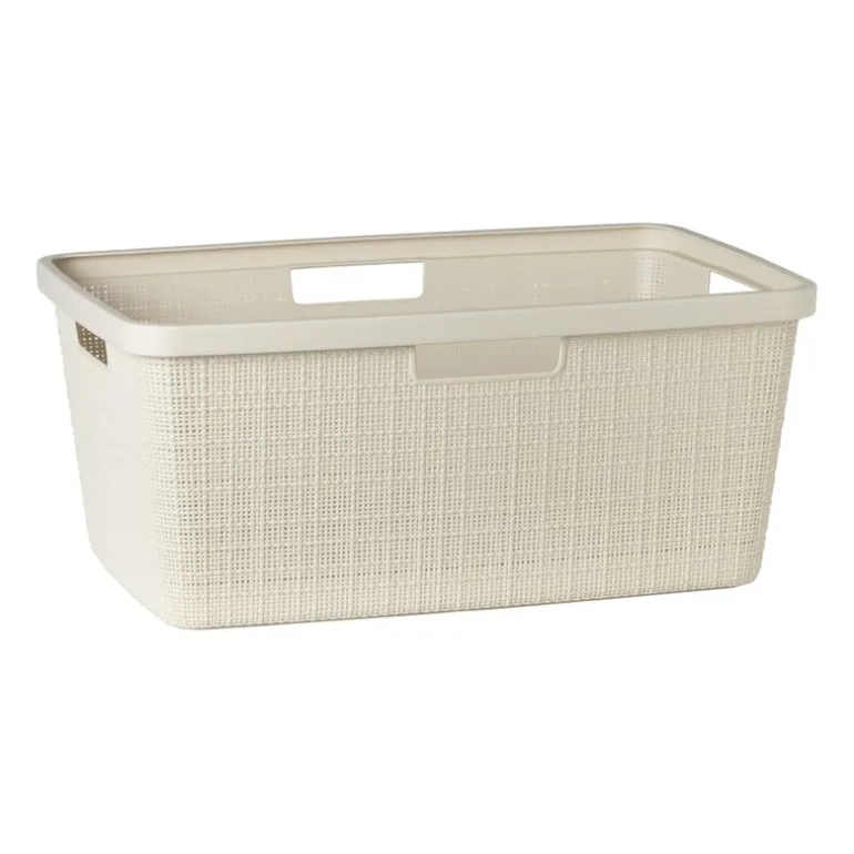 Curver jute wasmand - 46 liter - beige