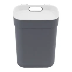 Curver prullenbak ready to collect - donkergrijs/lichtgrijs - 10 liter