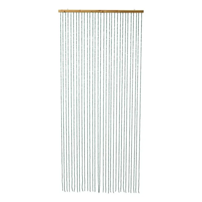 Deurgordijn bamboe - groen - 90x200 cm