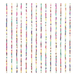 Deurgordijn bamboe - multikleur - 200x90 cm