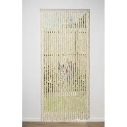 Deurgordijn fluffy - beige - 90x200 cm