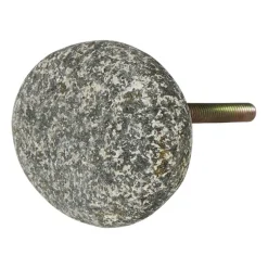 Deurknop steen - naturel - ø5 cm