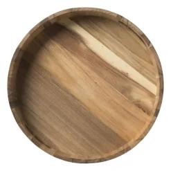 Dienblad acacia - naturel - ø30 cm