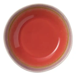 Diep bord Roots - rood/paars - ø20x5.4 cm