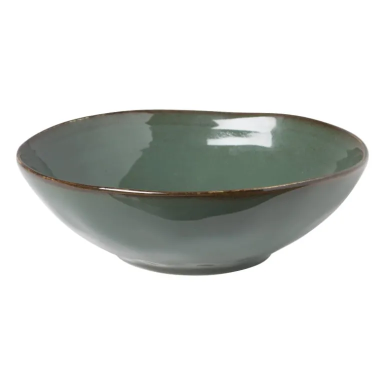 Diep bord Toscane - groen - 19 cm