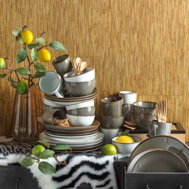 Dinerbord Emma - 25 cm - wit