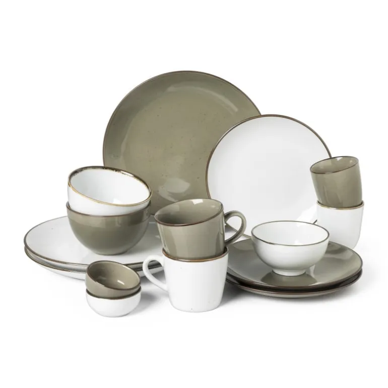 Dinerbord Emma - 25 cm - wit