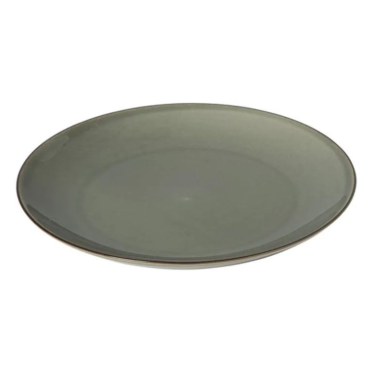 Dinerbord Emma - donkergroen - ø26.8x2.5 cm