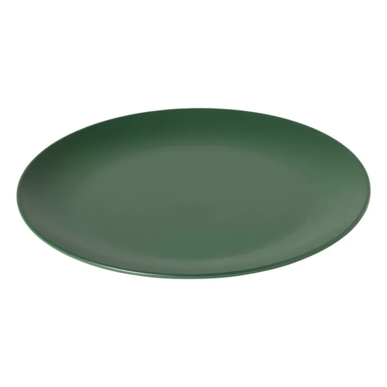 Dinerbord lagoa - donkergroen - ø25.5x2 cm