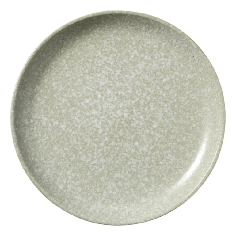 Dinerbord olivo - lichtgroen - ø25.5x2.8 cm