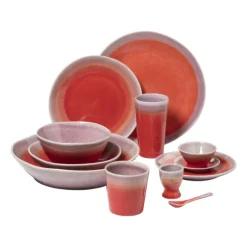 Dinerbord Roots - rood/paars - ø27.5x3 cm