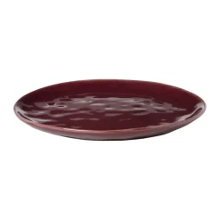 Dinerbord Toscane - bordeauxrood - ø28 cm