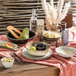Dinerbord Toscane - grijs - 28 cm
