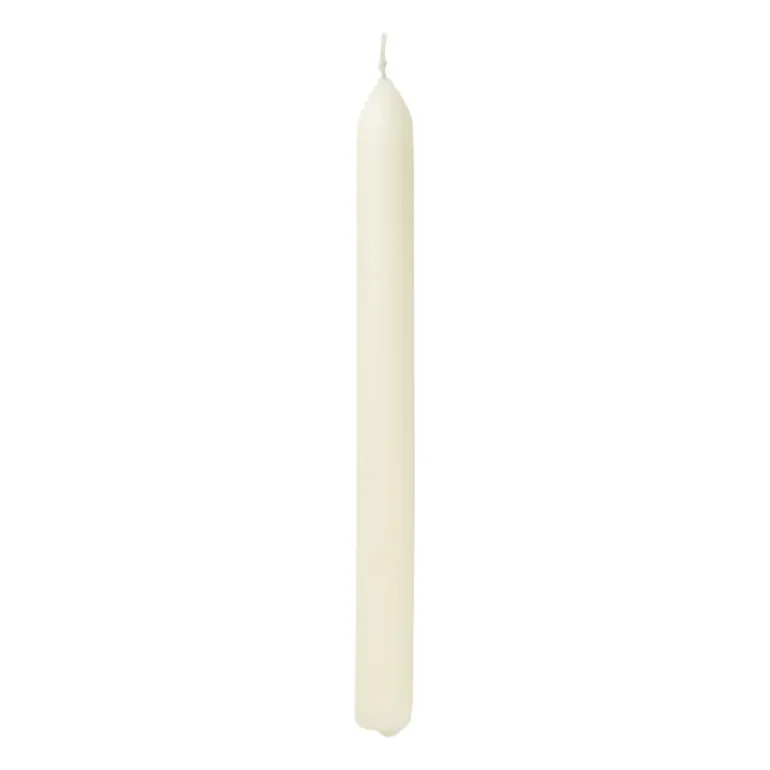 Dinerkaarsen Bolsius box ivoor - set van 8 - ø2x23 cm