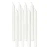 Dinerkaarsen Bolsius box wit - set van 8 - ø2x23 cm