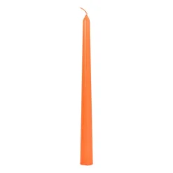 Dinerkaars glans - oranje - ø2x25 cm