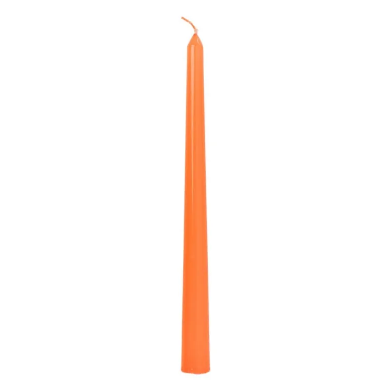Dinerkaars glans - oranje - ø2x25 cm