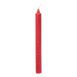 Dinerkaars rustiek - rood - 24 cm