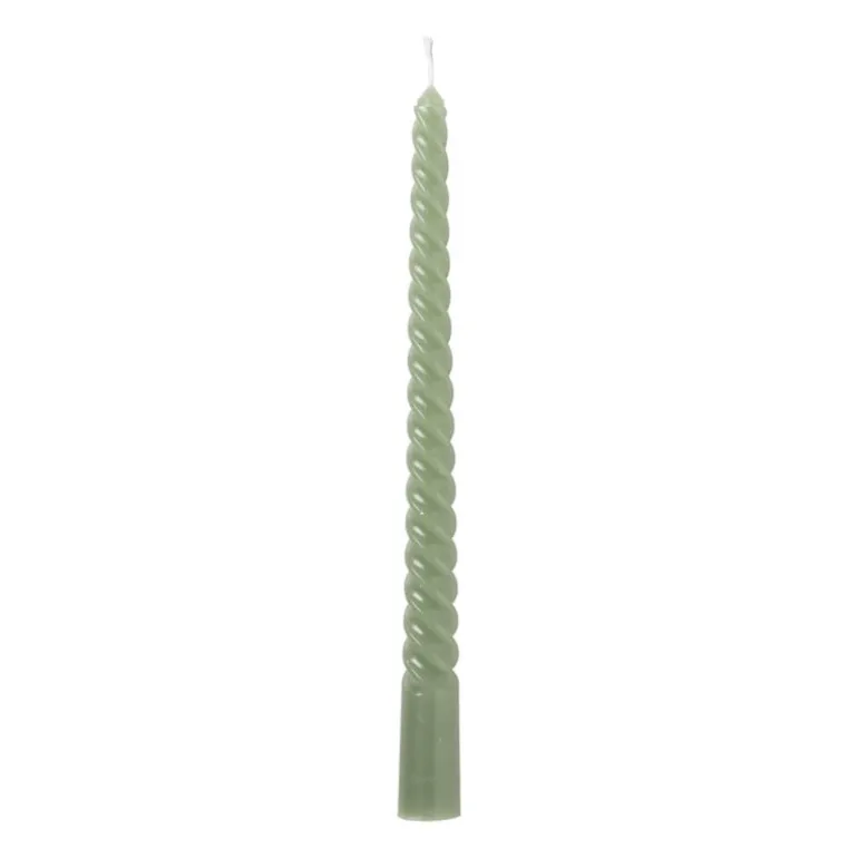Dinerkaars twist - groen - ø2.15x25 cm