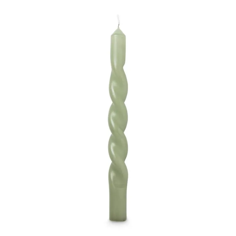 Dinerkaars twist - groen - ø2.5x20.5 cm