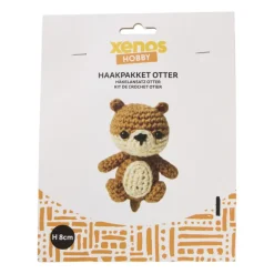 DIY haakpakket otter - bruin