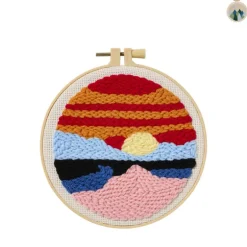 DIY punchnaald set landschap - diverse varianten