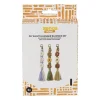 DIY sleutelhanger bloem - set van 3
